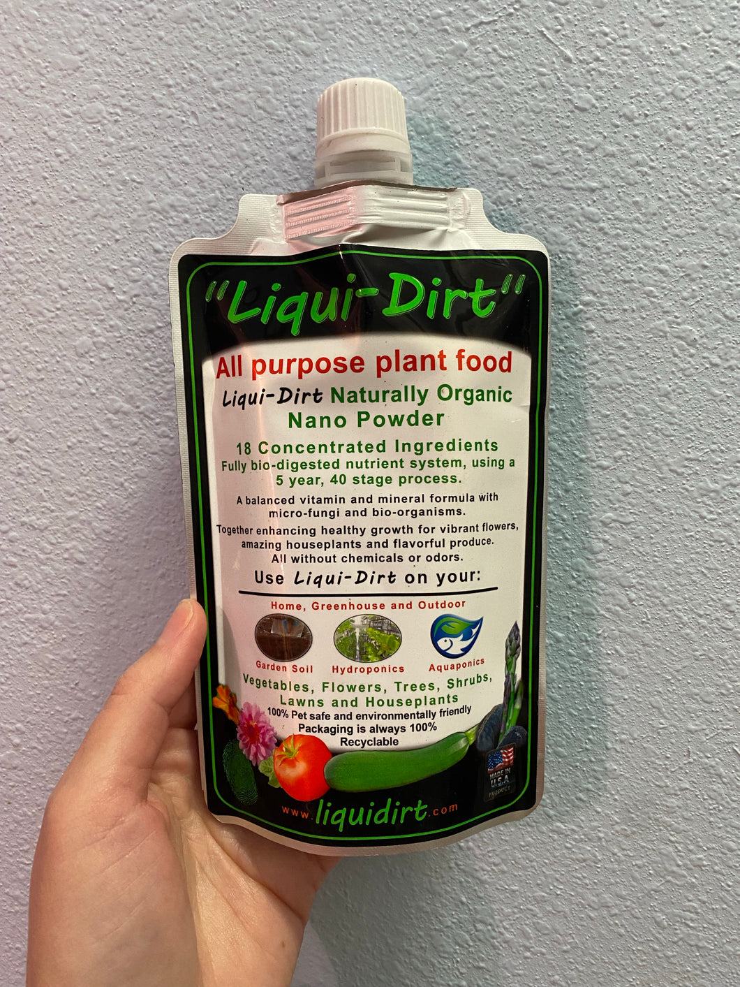 Liqui-Dirt Plant Food